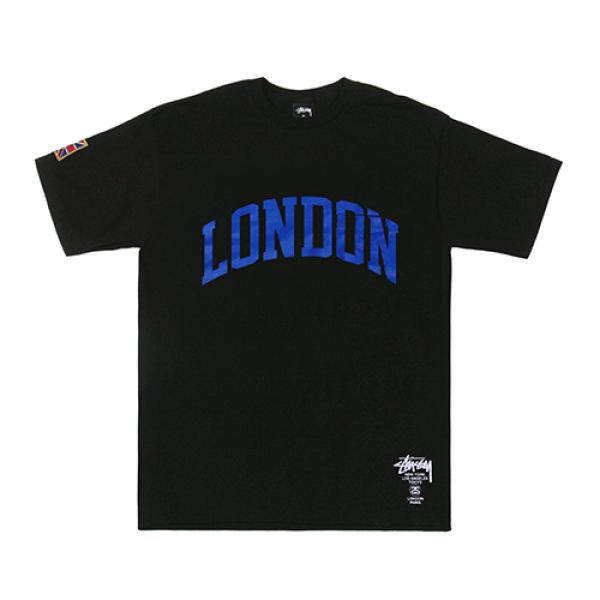 LONDON IST PKT TEE-BLK