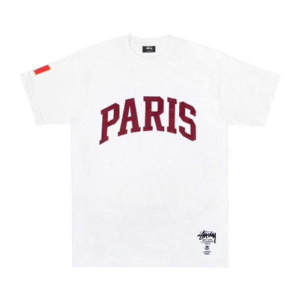 PARIS IST PKT TEE-WHT