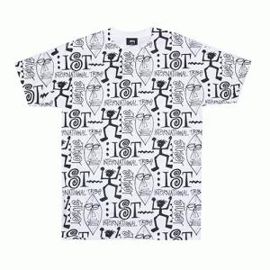 TRIBAL IST TEE - WHT