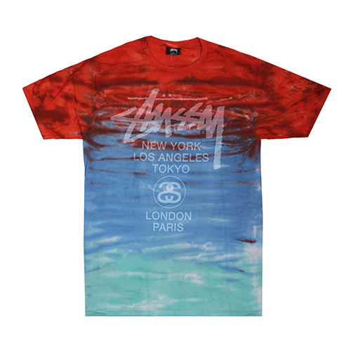 WORLD TOUR TD TEE-RED