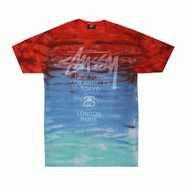 WORLD TOUR TD TEE-RED