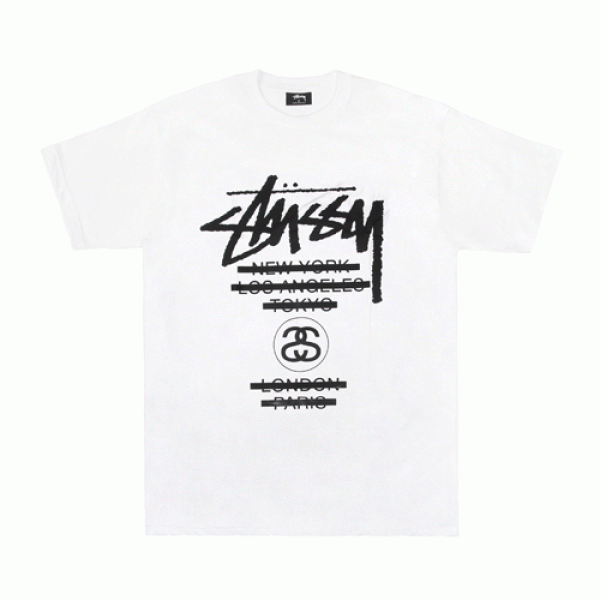 WT TAPED TEE-WHT
