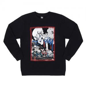 SKELETAN CREW-BLK