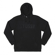 TONAL FELT STUSSY HOOD-BLACK