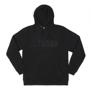 TONAL FELT STUSSY HOOD-BLACK