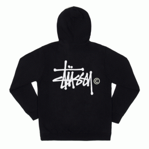 BASIC LOGO ZIP HOOD-BLK(beigeⓒ)