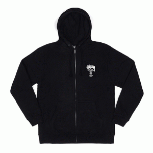 WORLD TOUR ZIP-UP HOOD-BLK