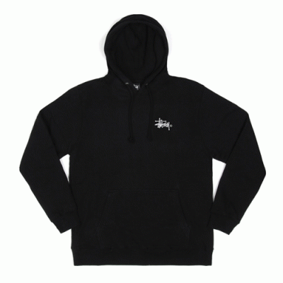 BASIC LOGO HOOD-BLK(beigeⓒ)