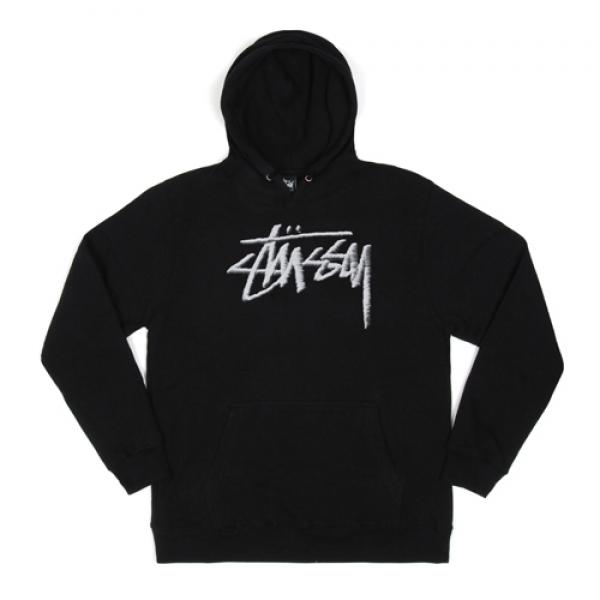 SEWN STOCK HOOD-BLK