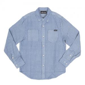 CLOUDS SOILD WOVEN-LBLU