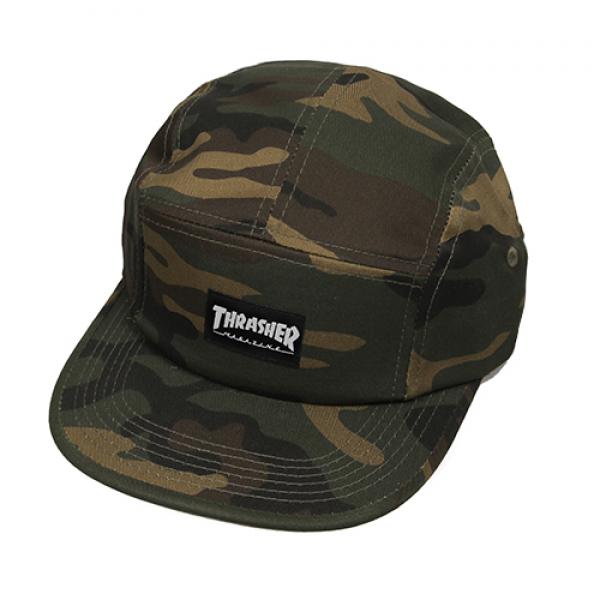 THRASHER 5 PANEL CAP-CAMO