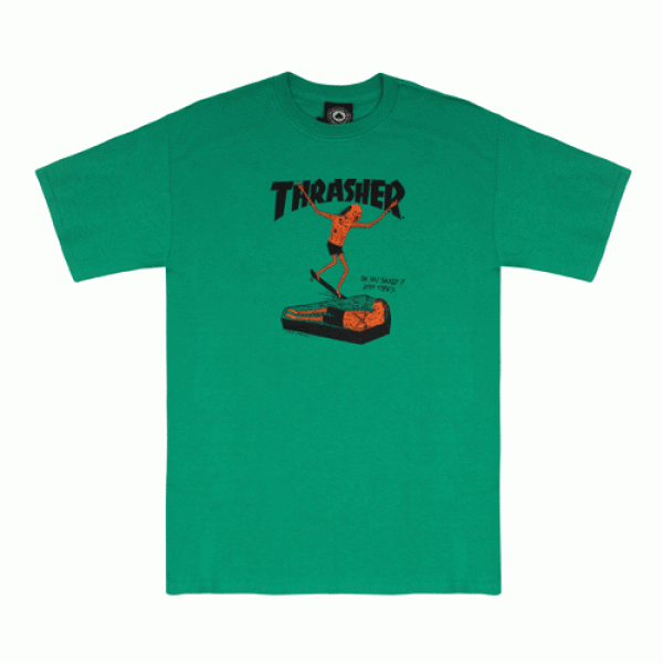 NECK FACE T-SHIRT BY NECK FACE TEE-GREEN