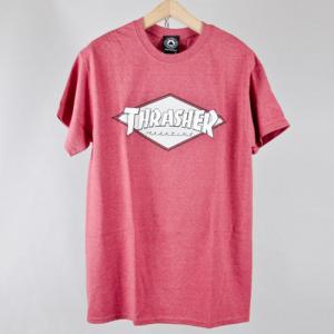 OG DIAMOND TEE-CARDINAL HTHR
