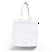 USF S MESH TOTE BAG WHITE