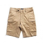 USF UTILITY SHORTS-BEIGE