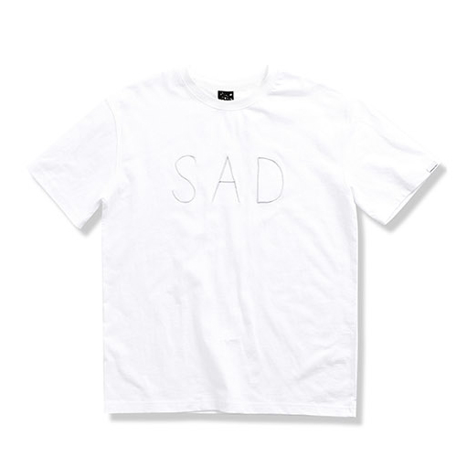 USF OVERSIZED SAD TEE WHITE