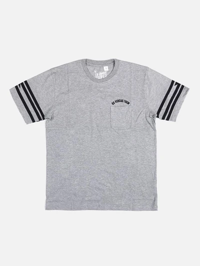 [US VERSUS THEM] NEVER DIE SHIRT-GRY