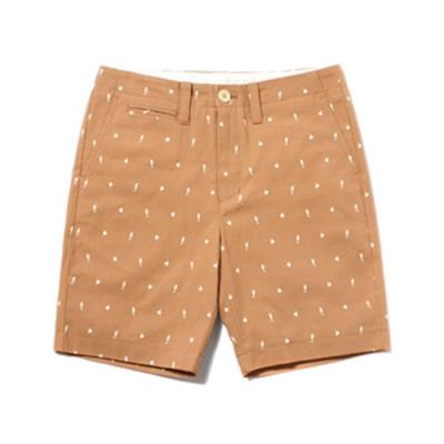 FISH PATTERN SHORTS [BEIGE]