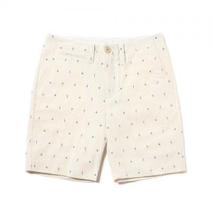FISH PATTERN SHORTS [IVORY]