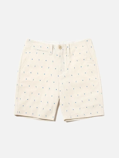 FISH PATTERN SHORTS [IVORY]
