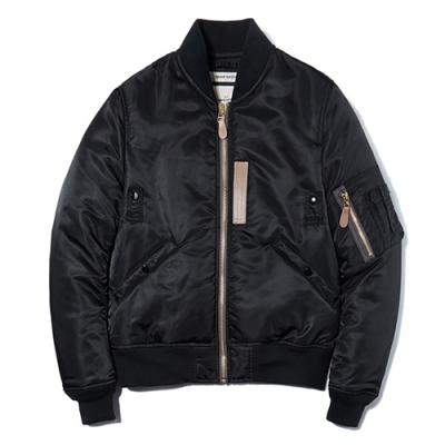 MA-1 JACKET ES [BLACK/BROWN]