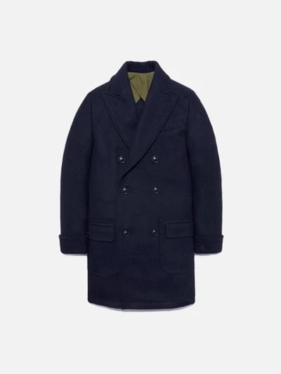 POLO COAT DA [NAVY]