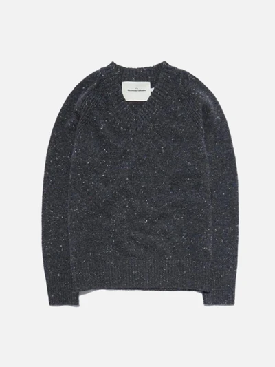 V-NECK KNIT DA [DARK GREY]