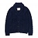 CABLE KNIT CARDIGAN ES [NAVY]