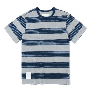 STRIPE T-SHIRT ES [GREY]