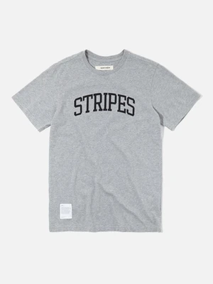 STRIPES T-SHIRT ES [GREY]