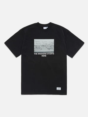 WEEKEND T-SHIRT FS [BLACK]