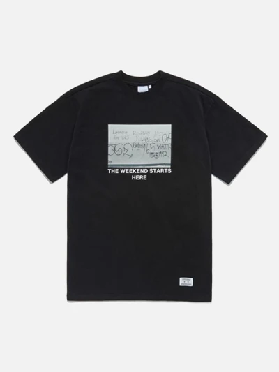 WEEKEND T-SHIRT FS [BLACK]