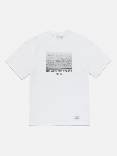 WEEKEND T-SHIRT FS [WHITE]