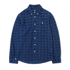 PATTERN SHIRT ES [INDIGO]