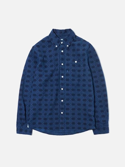 PATTERN SHIRT ES [INDIGO]