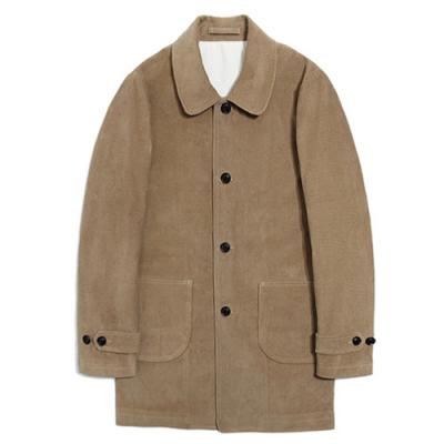 COTTON SINGLE COAT[BEIGE]