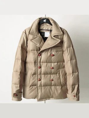 [WHYWORKS] SAC DOWN PEACOAT - BEIGE