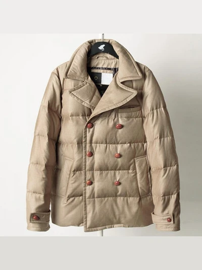 [WHYWORKS] SAC DOWN PEACOAT - BEIGE