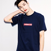 REDSQUAR TEE-NAVY