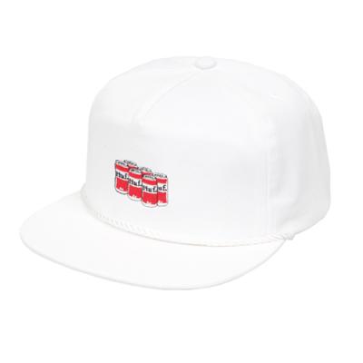DRINK UP SNAPBACK-WHT