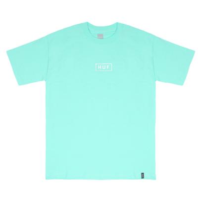 EMBROIDERED BAR LOGO TEE-CELADON