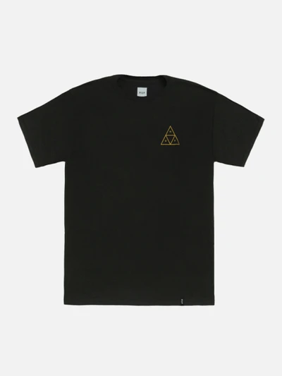 TRIPLE TRIANGLE TEE-BLK/YELL
