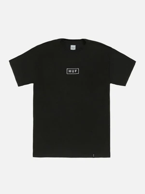EMBROIDERED BAR LOGO TEE-BLK
