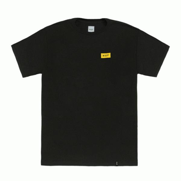 BAR LOGO BOX TEE-BLK/YEL