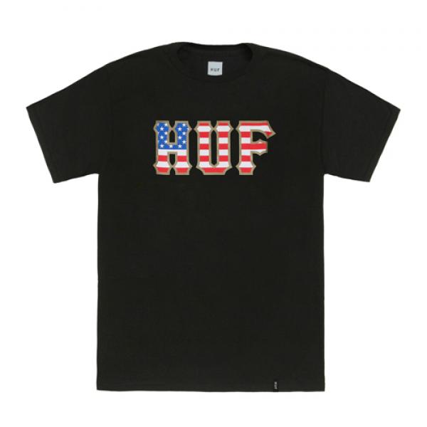 AMERICANA CLASSIC LOGO TEE-BLK