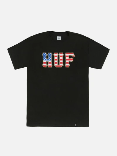 AMERICANA CLASSIC LOGO TEE-BLK