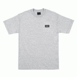 BAR LOGO BOX TEE-GREY/BLK