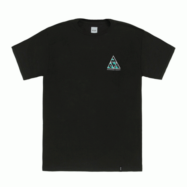 PREMIERE TRIPLE TRIANGLE TEE-BLK