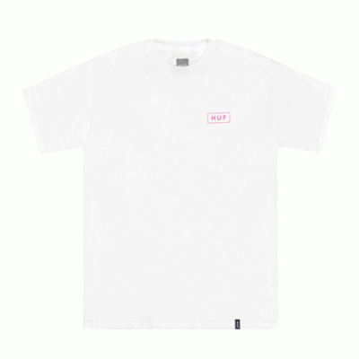 BAR LOGO TEE-WHT(PINK)