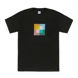 COLORS PAISLEY BOX LOGO TEE-BLK